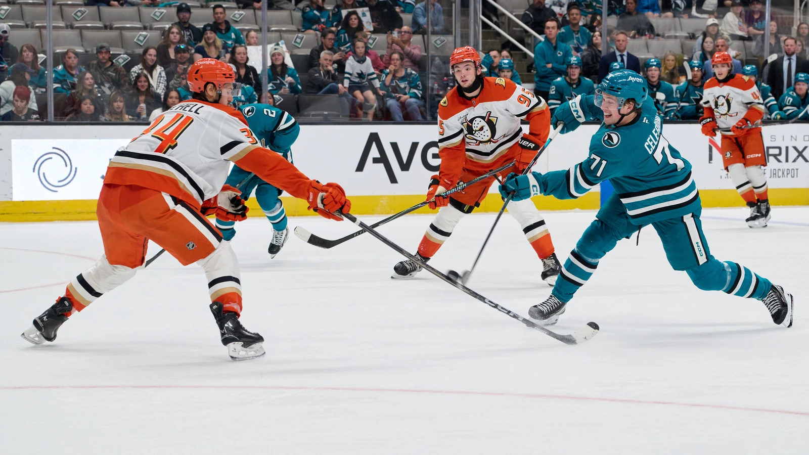 File photo: San Jose Sharks centre Macklin Celebrini shoots against the Anaheim Ducks at SAP Center in San Jose on September 24, 2026.