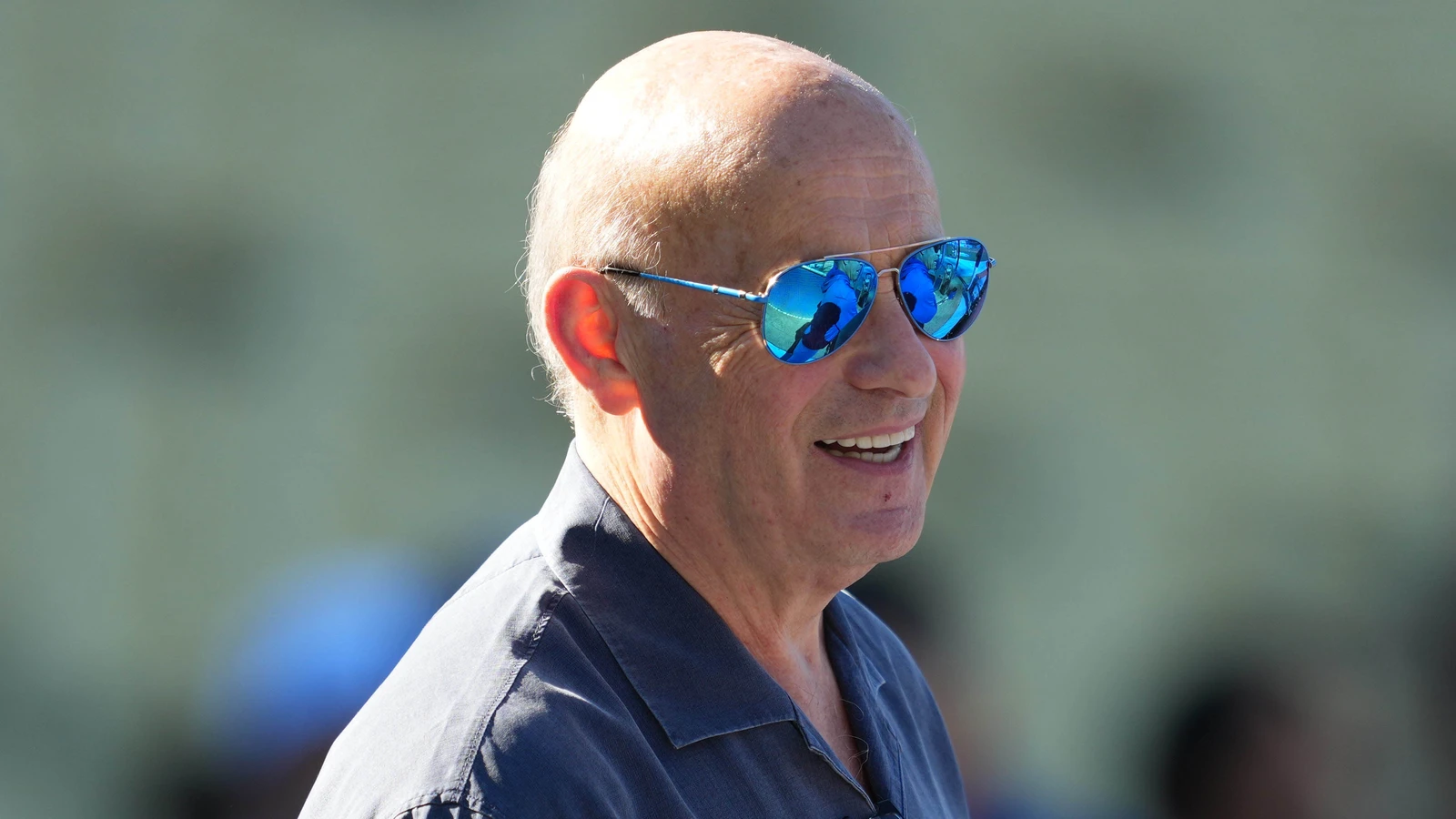 Los Angeles Dodgers president Stan Kasten attends a game against the St. Louis Cardinals at Dodger Stadium on September 1, 2026. File photo.